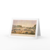 Civil War Baseball 1863 Card