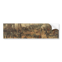 Civil War Battle of Shiloh by Thur de Thulstrup Bumper Sticker