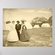 Civil War Belles  Print or Poster