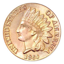 Civil War Era Coin Sticker