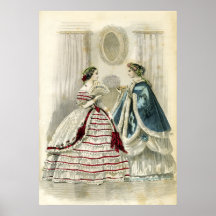 Civil War Era Women Poster Print