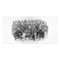 Civil War Generals of the Union collector cards Custom Photo Card