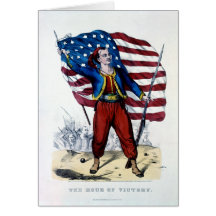 Civil War New York Zouaves Card