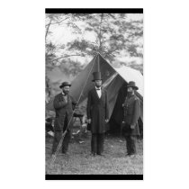 Civil War Photo circa 1862 Business Cards
