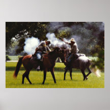 Civil War Reenactment Poster
