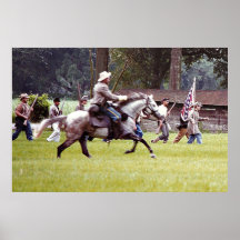Civil War Reenactment Poster