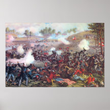 CIVIL WAR-THE BATTLE OF BULL RUN-PRINT
