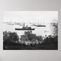 Civil War Transport Ships, 1860s Poster
