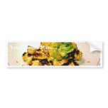 Ckicken Tikka Dinner Cooking Food Indian Bumper Sticker