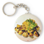 Ckicken Tikka Dinner Cooking Food Indian Key Chains