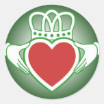 Claddagh Adhésif Rond
