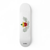 Claddagh (Full Colour) Skate Deck