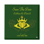 Claddagh (Gold) (Save the Date) Fridge Magnets