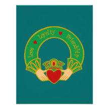 Claddagh Personalized Invitation