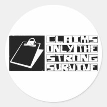 Claims Survive Stickers
