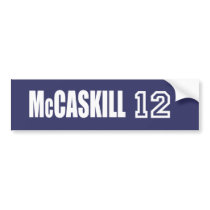 CLAIRE MCCASKILL Election Gear Bumper Sticker