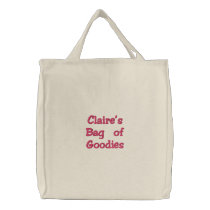 Claire's Bag of Goodies Tote Bag