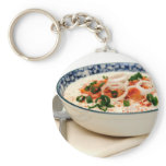 Clam Chowder With Paprika Key Chain