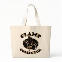 Clamp Collector Tote Bags