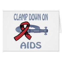 Clamp Down On Aids Card