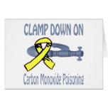 Clamp Down On Carbon Monoxide Poisoning Card