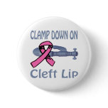 Clamp Down On Cleft Lip Button