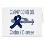 Clamp Down On Crohn'S Disease Card
