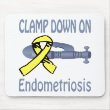 Clamp Down On Endometriosis Mousepad