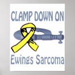 Clamp Down On Ewings Sarcoma Poster