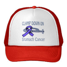 Clamp Down On Stomach Cancer Hat