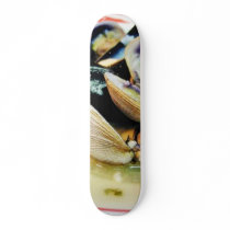 Clams Muscles Shellfish Food Custom Skate Board