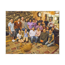 Clan de Mok Kung Lin - septembre 2011 de Tahoe Toile Tendue Sur Châssis