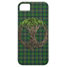 Clan Kennedy Tartan And Celtic Tree Of Life iPhone 5 Cover