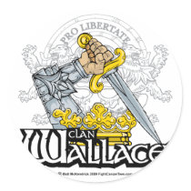 Clan Wallace Stickers