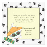Clancey Goes on a Trip Personalized Invites