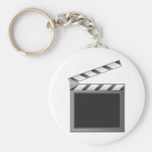Clapboard Key Chain