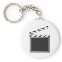 Clapboard Key Chain