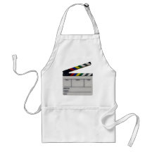Clapboard movie filmmaker slate apron