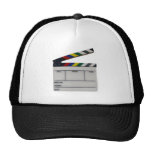 Clapboard movie filmmaker slate trucker hat