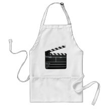 Clapboard movie slate clapper film aprons