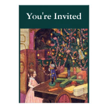 Clara and the Nutcracker Custom Invite