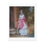 Clara Schmidt ready to go out date postcard