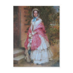 Clara Schmidt ready to go out postcard