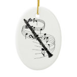 Clarinet Ornament
