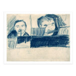 Clarinetist and Piccolo Player, Vincent van Gogh Post Cards