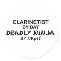Clarinetist Deadly Ninja by Night