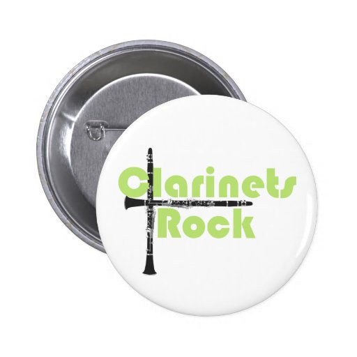 Clarinets Rock Buttons