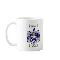 CLARK FAMILY CREST -  CLARK COAT OF ARMS MUG