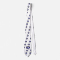 CLARK FAMILY CREST -  CLARK COAT OF ARMS NECK TIE