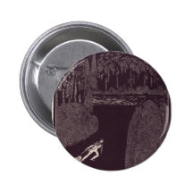 Clarke's Edgar Allan Poe Illustrations Pinback Button